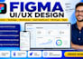design figma UI UX wireframes and saas dashboard web mockups
